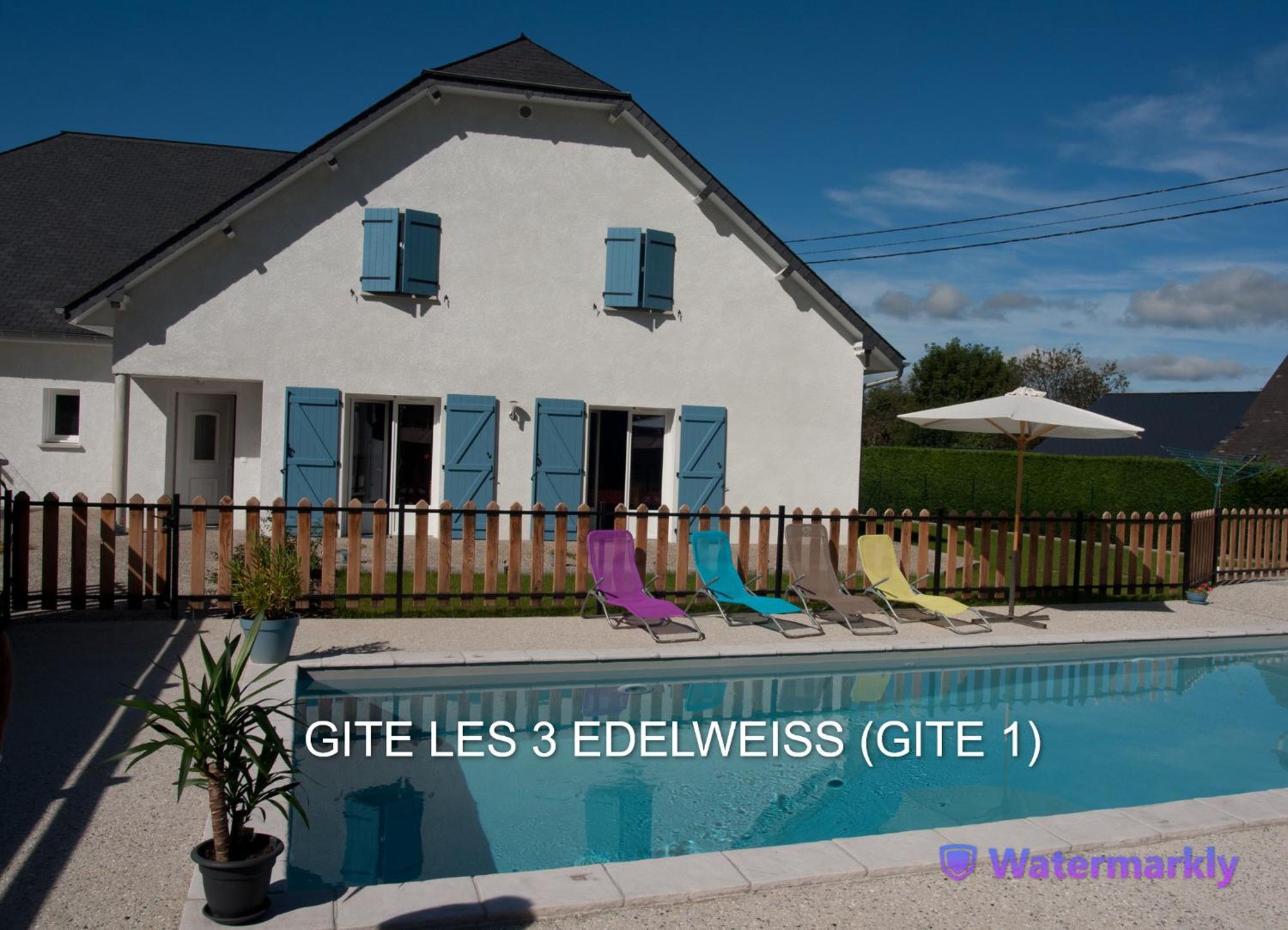 Les 3 Edelweiss - Gite 1 Ou Gite 2 아레트 외부 사진