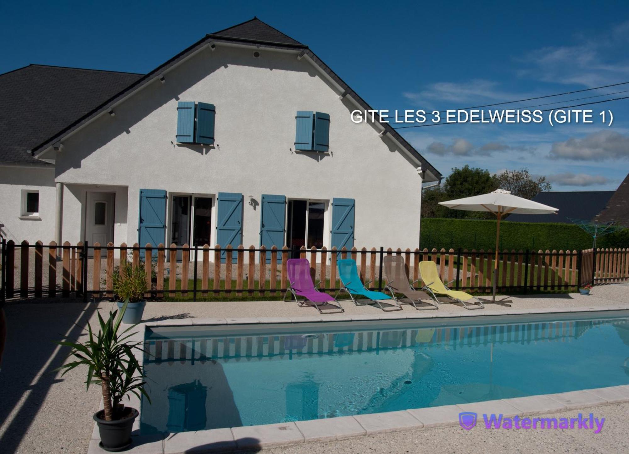 Les 3 Edelweiss - Gite 1 Ou Gite 2 아레트 외부 사진